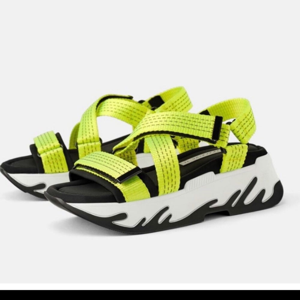 Zara platform sandals